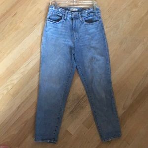 Madewell Mom Jeans size 27